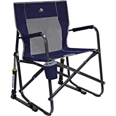 Photo 1 of * USED *
 Outdoor Freestyle Rocker Portable Rocking Chair & Outdoor Camping Chair, Indigo Blue