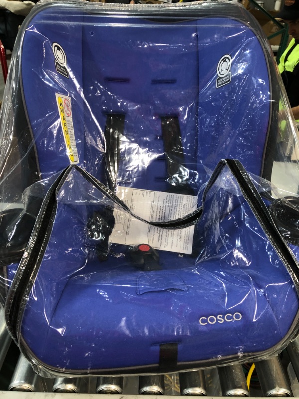 Photo 2 of Cosco Onlook 2-in-1 Convertible Car Seat, Rear-Facing 5-40 pounds and Forward-Facing 22-40 pounds and up to 43 inches, Vibrant Blue