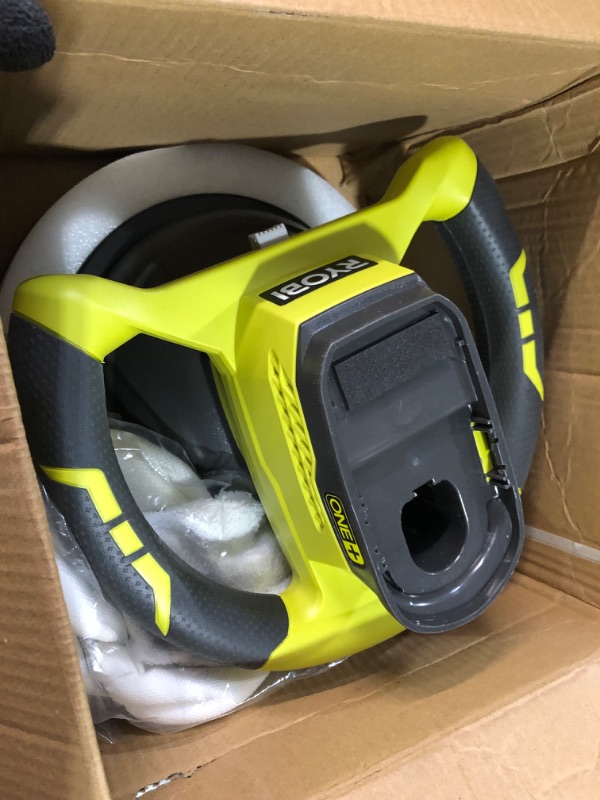 Photo 2 of RYOBI P435 One+ 18V Lithium Ion 10" 2500 RPM Cordless Orbital Buffer/Polisher with 2 Bonnets (Battery Not Included, Power Tool Only) 1 Pack