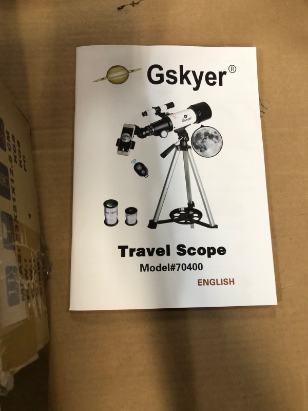 Photo 1 of Gskyer Telescope, 70mm Aperture 400mm AZ Mount Astronomical Refracting Telescope
