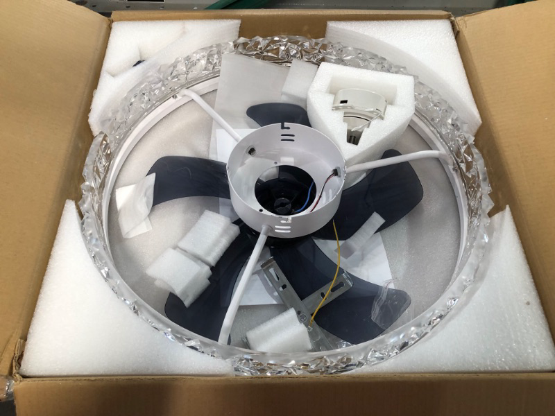 Photo 1 of **MISSIGN REMOTE**
SCAWAIL Ceiling Fans with Lights Smart