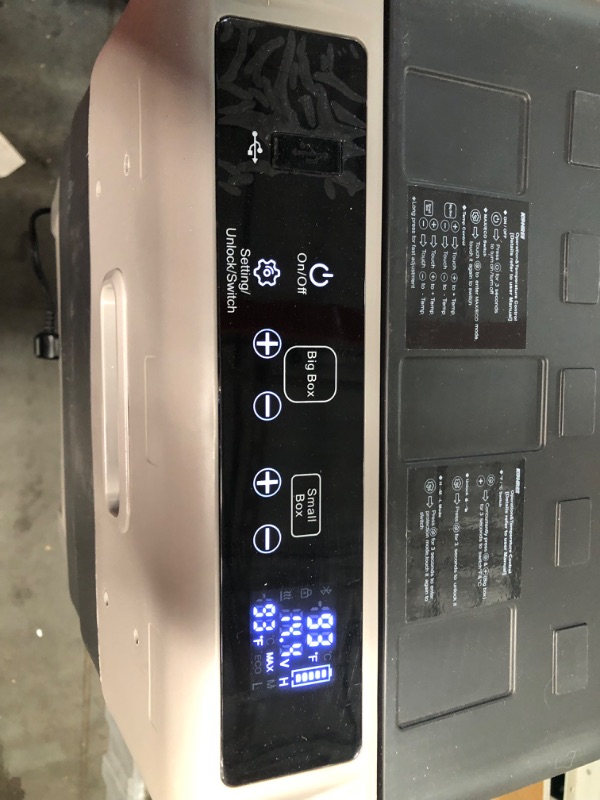 Photo 3 of ***SEE NOTES*** Kohree Portable Refrigerator 53Qt Dual Control