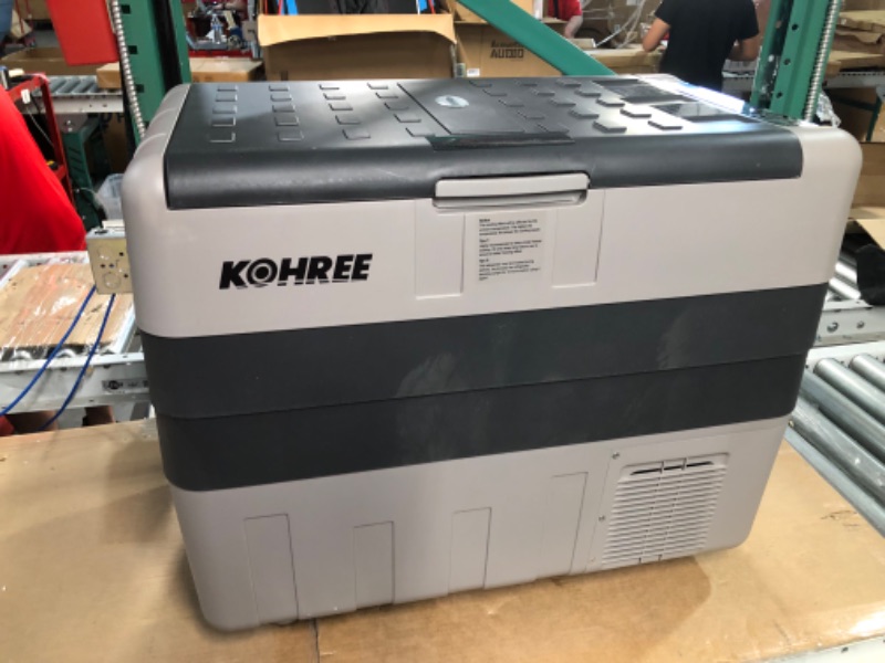 Photo 2 of ***SEE NOTES*** Kohree Portable Refrigerator 53Qt Dual Control