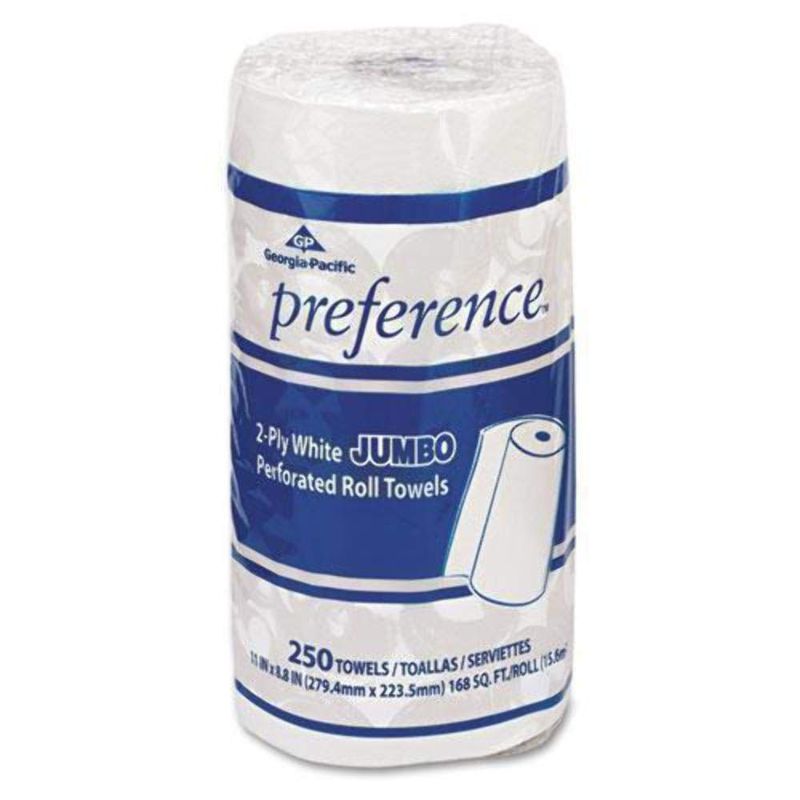 Photo 1 of Pacific Blue Select™ by GP PRO 2-Ply Perforated Towel Rolls, 8 13/16" x 11", 250 Sheets Per Roll, Case Of 4 rolls