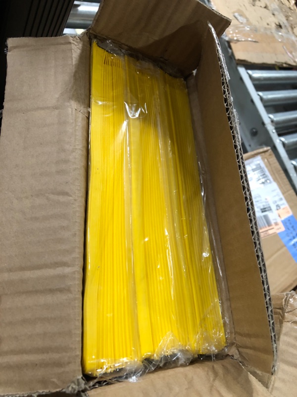 Photo 1 of 2 Pocket Plastic Folder Yellow - up & up™72 FOLDERS
