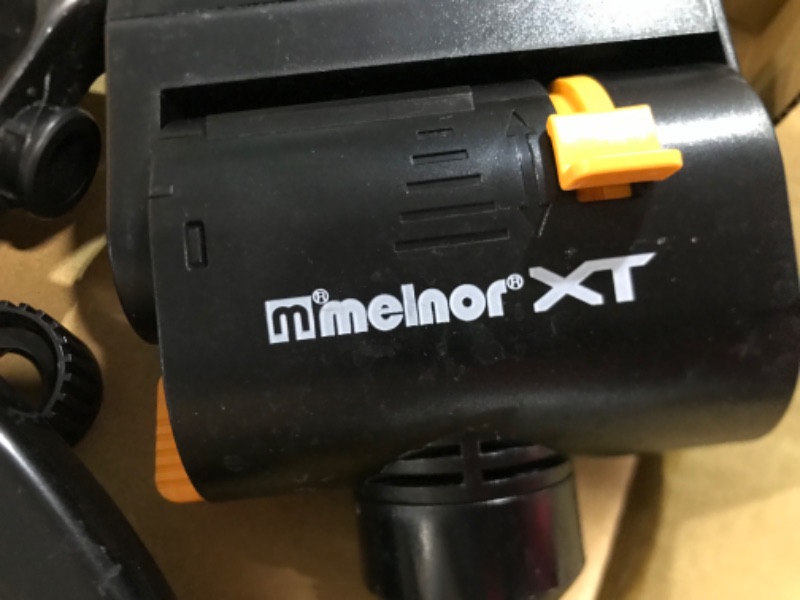 Photo 4 of **USED/SEE NOTES** Melnor 65131AMZ Mini Oscillator Sprinkler Bundle, Black, Yellow Oscillating Sprinkler