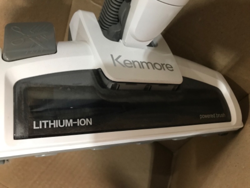 Photo 5 of ***USED/DIRTY** Kenmore DS1030 Cordless Stick Vacuum Lightweight Cleaner 2-Speed Power Suction LED Headlight 2-in-1 Handheld 