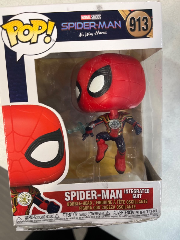 Photo 2 of Funko Pop! Marvel: Spider-Man: No Way Home - Spider-Man in Integrated Suit Funko Spiderman