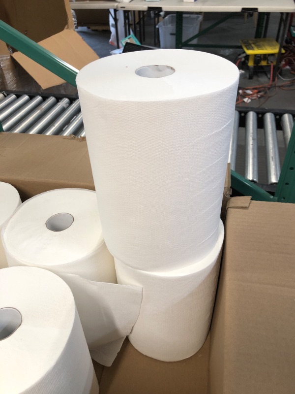 Photo 3 of High Capacity (Tad) Paper Towels - Hand Towels 10 Inch Wide Rolls (6 Rolls) Premium Quality 