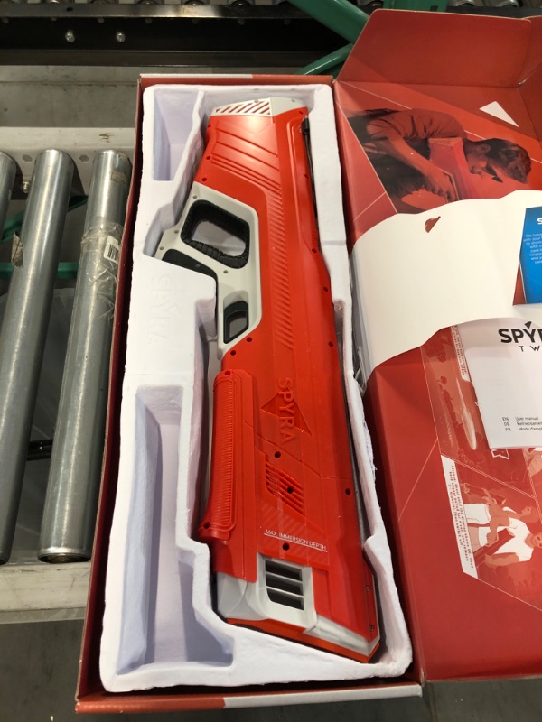 Photo 2 of SPYRA – SpyraTwo WaterBlaster Red – Automated & Precise High-End Premium Electric Water Gun