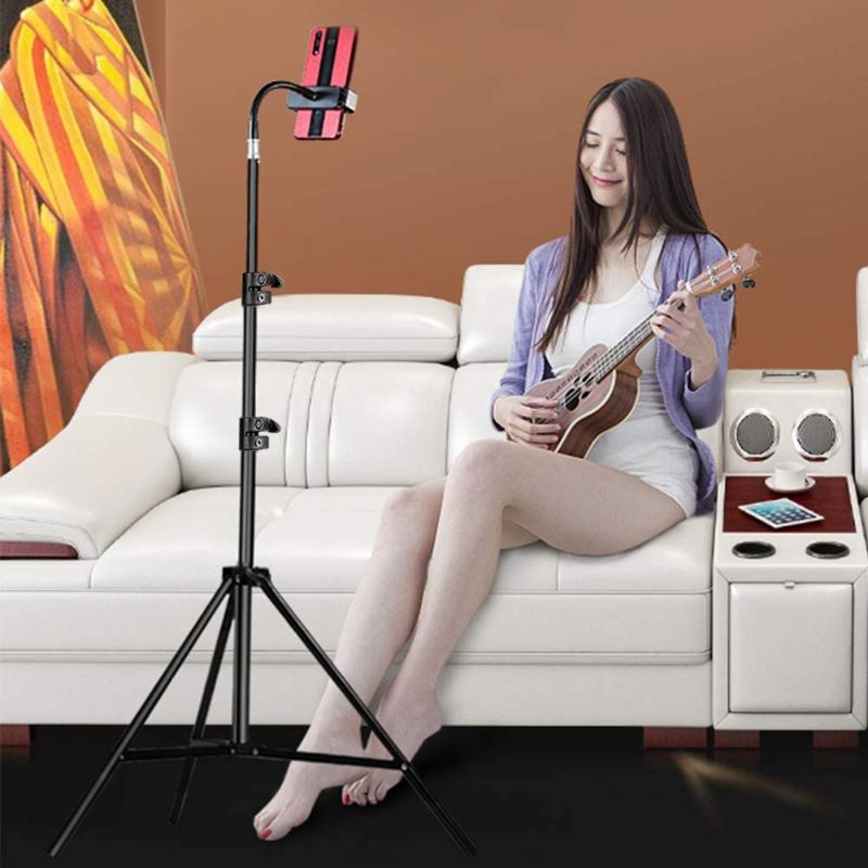 Photo 1 of Pixel Cell Phone Tripod 27inch to 80inch Adjustable Stand 