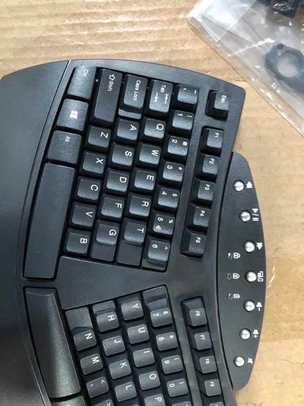 Photo 3 of Wireless Ergonomic Keyboard with Gel Wrist Rest Bundle