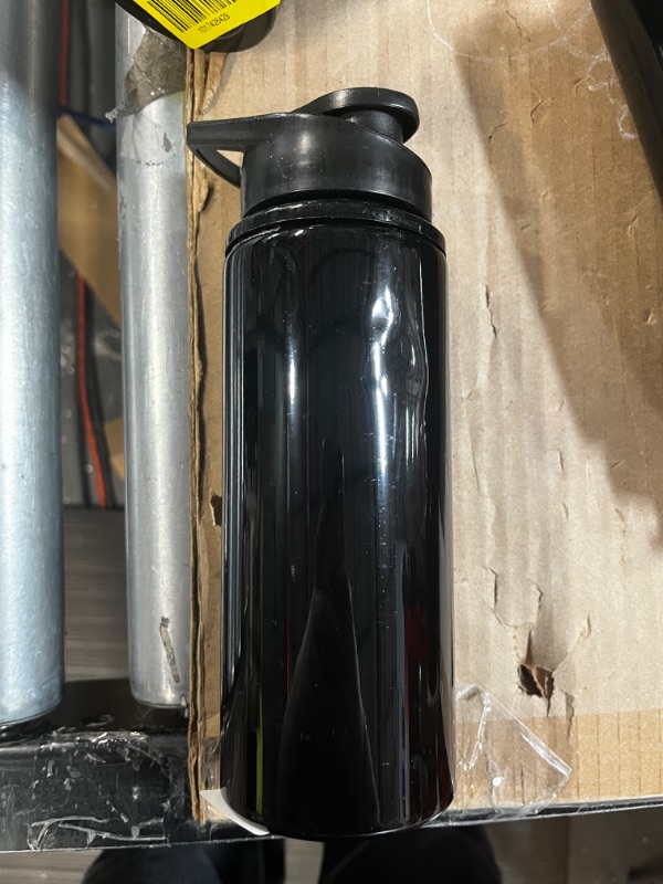 Photo 2 of  10 Pcs Aluminum Water Bottle 17 Oz(Black)