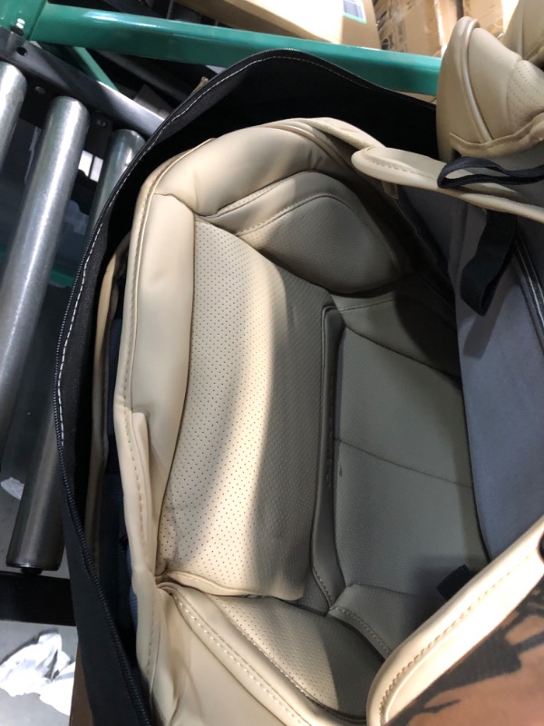 Photo 7 of *USED/SEE NOTES** Coverado Front Seat Covers 2 Pieces, Waterproof Nappa Leather Auto Seat Protectors, Universal Fit for Most Sedans SUV Pick-up Truck, Beige Beige FrontPair