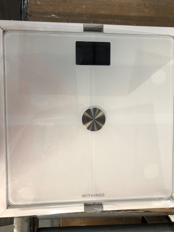 Photo 2 of **SEE NOTES**
Withings Body+ - Digital Wi-Fi Smart Scale with Automatic Smartphone App Sync, Full Body Composition, White