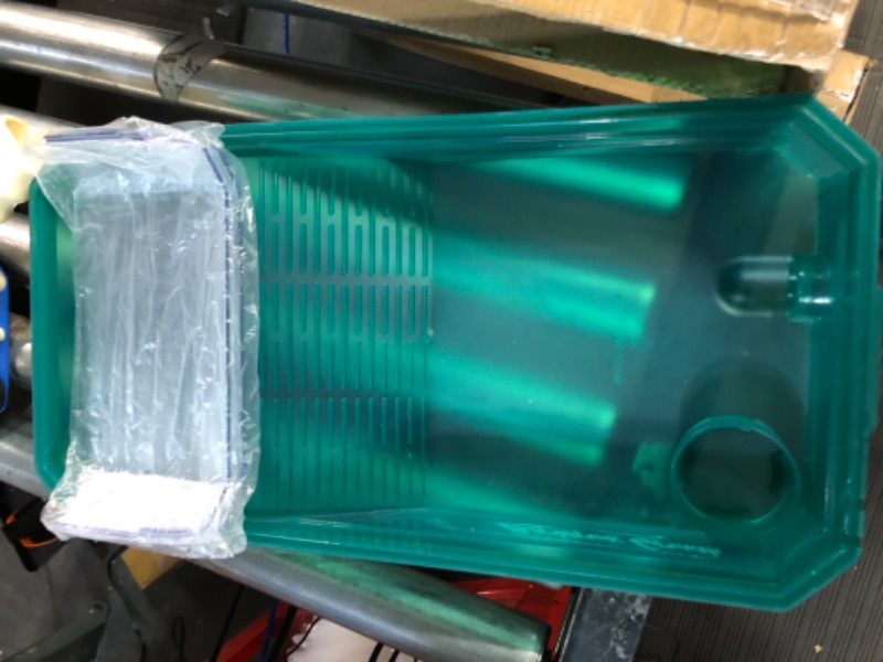 Photo 1 of **USED/SEE NOTES** Wedoelsim Turtle cage Tortoise Terrarium with Pump?Filter, Green