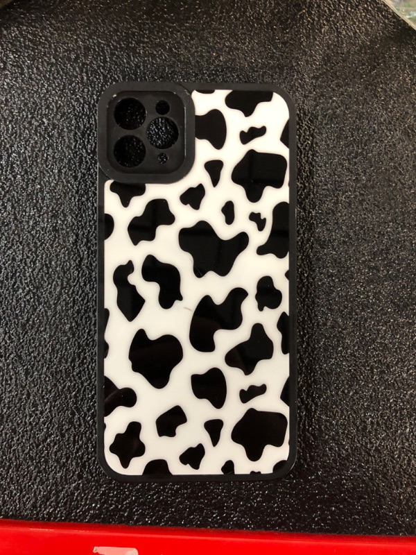 Photo 2 of ***SEE NOTES*** OOK Compatible with iPhone 11 Cow Print Phone Case.