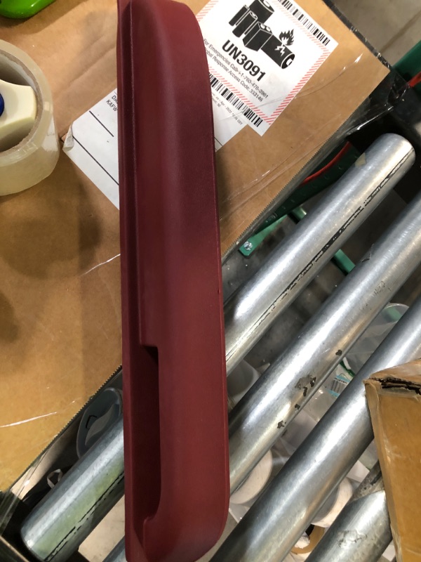 Photo 1 of labwork Front Right Passenger Side Door Armrest Replacement for 1990-1994 Chevrolet GMC Truck 15691218 Red