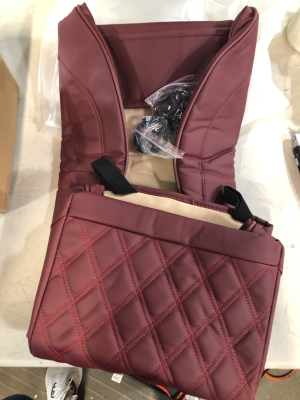 Photo 1 of Mefuzn 2 Pack Car Seat Covers Front Seat Luxury PU Leather Car Seat Cushions Covers Compatible with 95% Vehicles