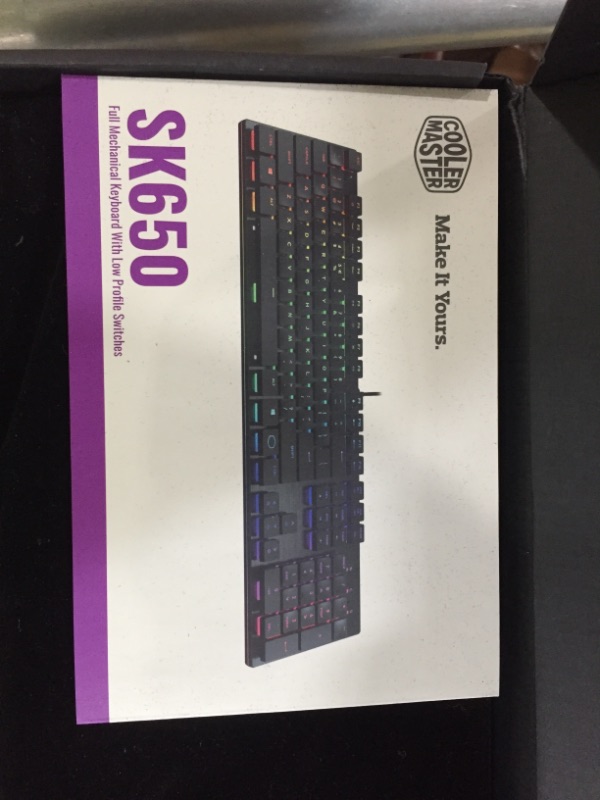 Photo 2 of Coolermaster SK650 Keyboard 