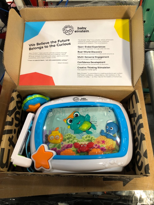 Photo 2 of Baby Einstein Sea Dreams Soother Musical Crib Toy and Sound Machine, Newborns Plus
