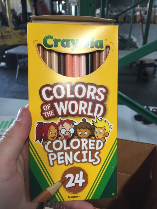 Photo 3 of Crayola Colors of the World Bulk Colored Pencil Set - 6 Packs (24ct), Skin Tone Kids Colored Pencils for Kids, School Supplies 24 Count (Pack of 6) Colored Pencils