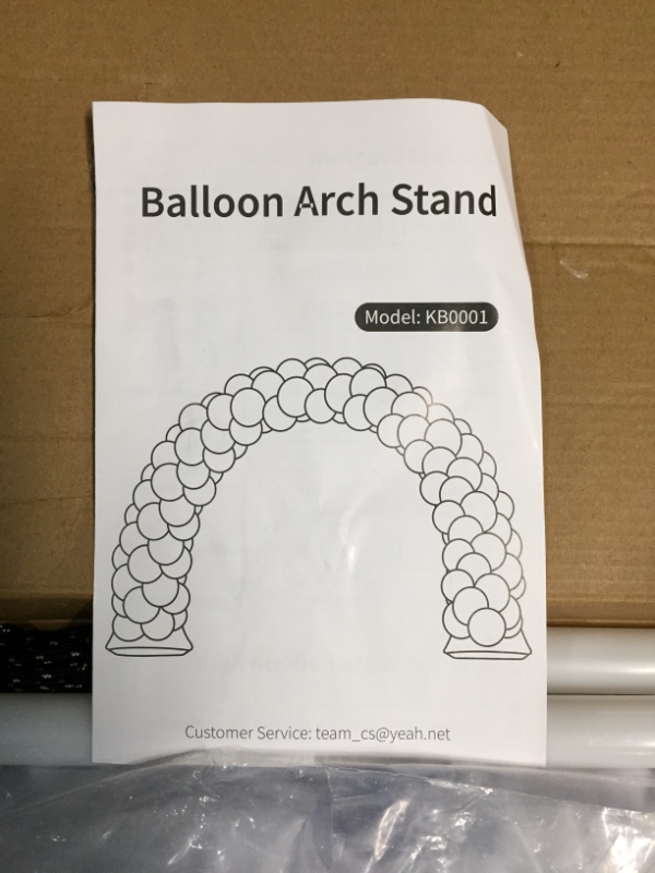 Photo 4 of Balloon Arch Kit,10Ft Wide & 9FT Tall Adjustable Balloon Arch Stand with Water Fillable Base,Balloon Pump Knotter,50Pcs Balloon Clips,Balloon Knotter,Secure Rope,for Party Decoration Birthday Party… 88