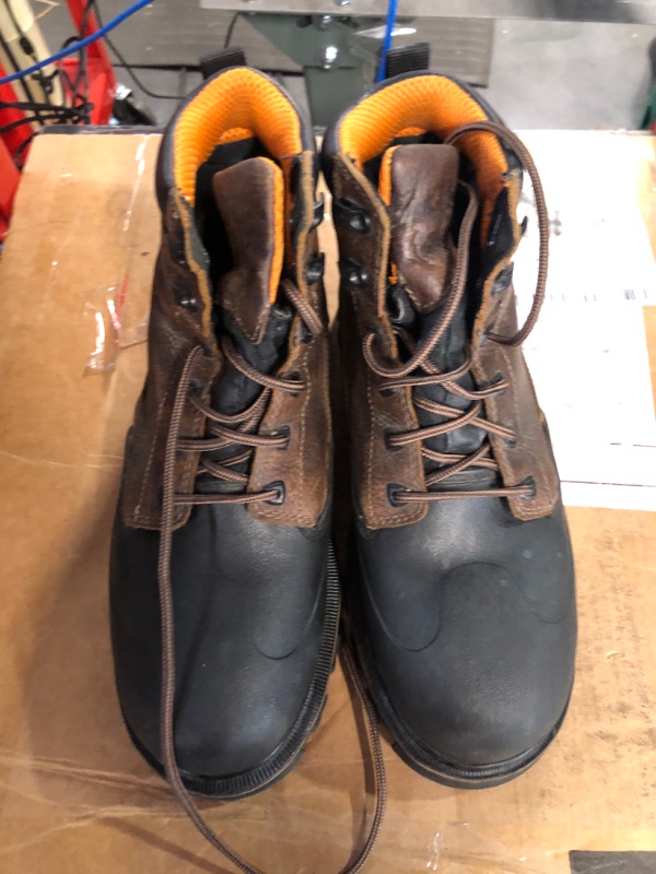 Photo 3 of *SEE NOTES* Timberland PRO Men's Pit Boss Steel Toe Industrial Work Boot 12M Brown