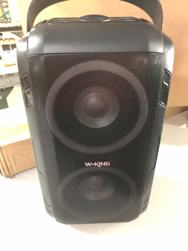 Photo 2 of W-KING 80W Bluetooth Speakers Loud, Super Rich Bass, Huge 105dB Sound