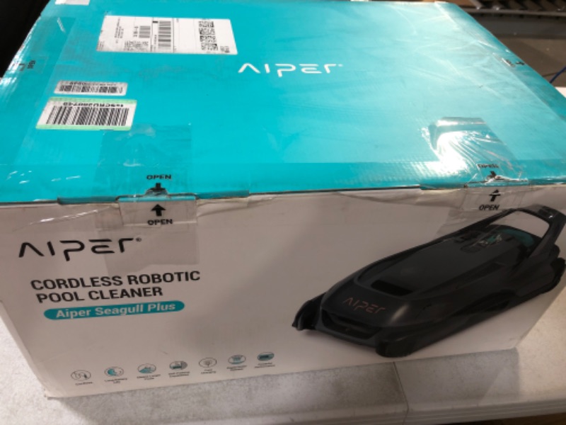 Photo 5 of (2023 Upgrade) AIPER Seagull Plus Cordless Pool Vacuum, Robotic Pool Cleaner 