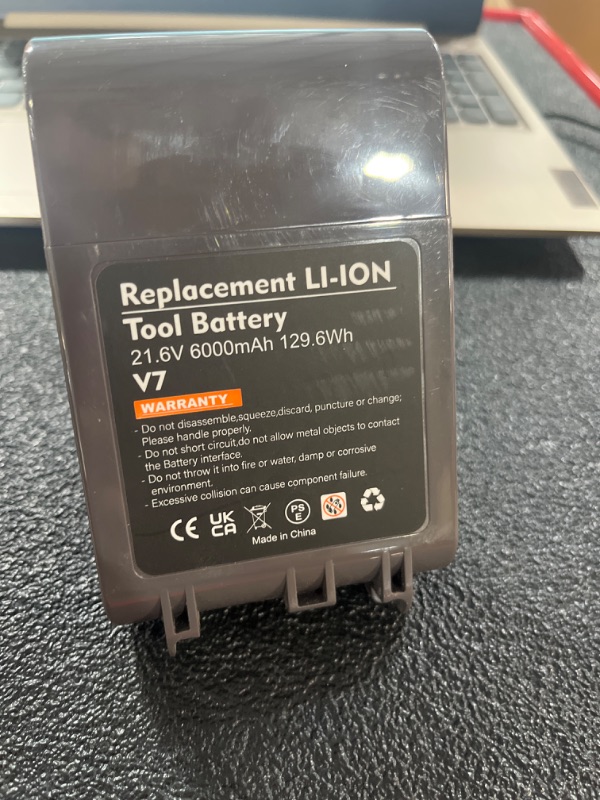 Photo 4 of Fancy Buying 21.6V Upgraded Li-ion 6000mAh V8 Battery Replacement 