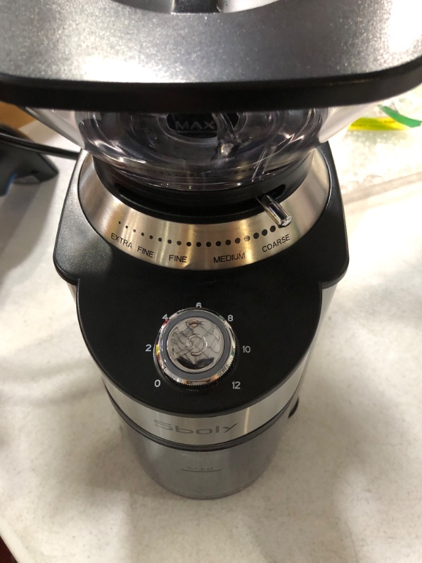 Photo 1 of Conical Burr Coffee Grinder Stainless Steel