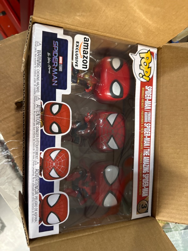 Photo 2 of Funko Pop! Marvel: Spider-Man: No Way Home - 3 Pack , Amazon Exclusive