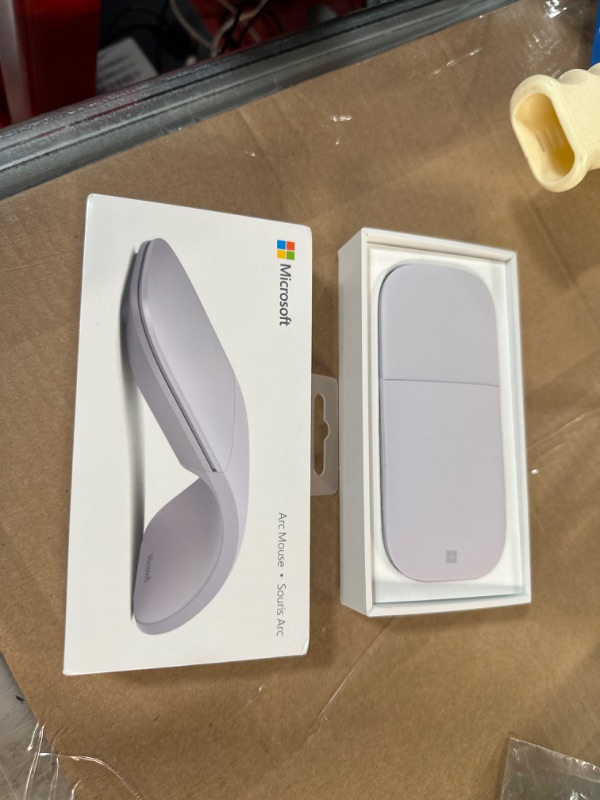 Photo 1 of Brand: Microsoft
4.6 out of 5 stars 4.6 (16,989) Reviews
Microsoft ARC Mouse – Lilac .Sleek,Ergonomic Design, Ultra Slim and Lightweight, Bluetooth Mouse for PC/Laptop,Desktop Works with Windows/Mac Computers