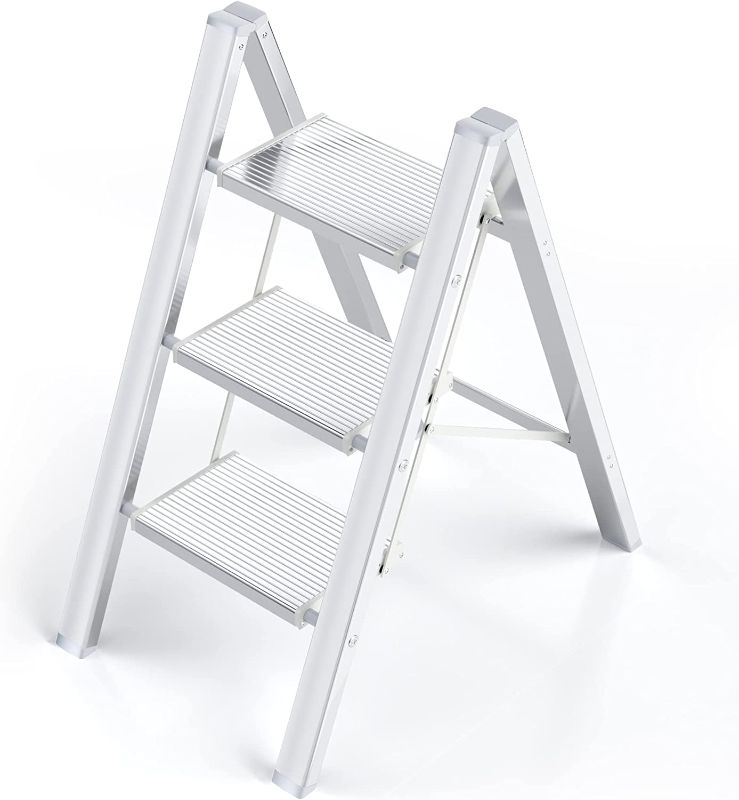 Photo 1 of 3 Step Ladder Folding Step Stool