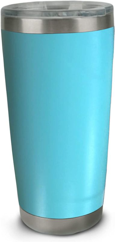 Photo 1 of  Stainless Steel Tumbler, 20 OZ (Dark Blue) 