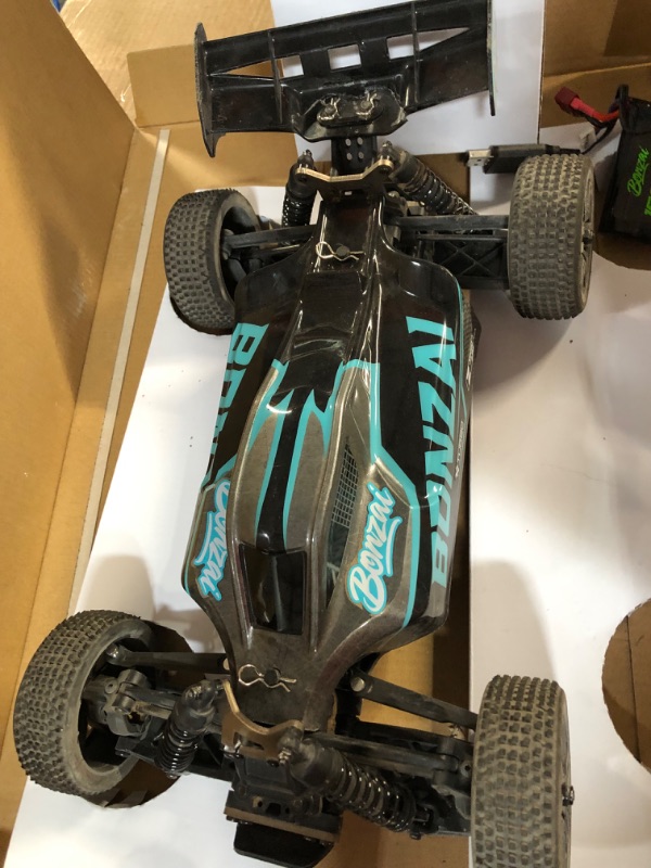 Photo 4 of EXBONZAI Remote Control Car 1/12 Hobby RC Buggy 4WD RTR Off-Road RC Drift Car 