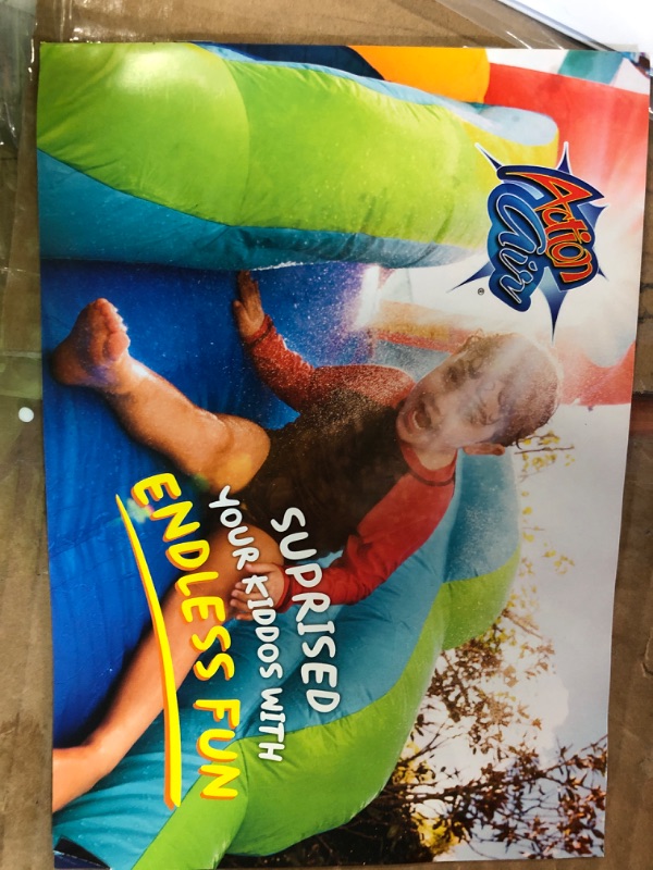 Photo 5 of (PERFECT CONDITION) Action air Bounce House Set 9745x9700