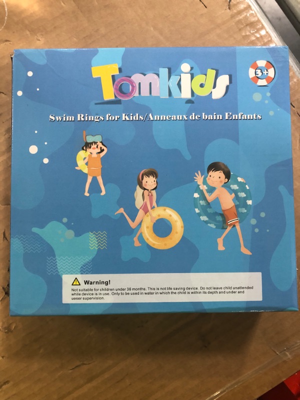 Photo 1 of (PERFECT CONDITION) TOMKIDS SWIM RINGS FOR KIDS 2 PACK