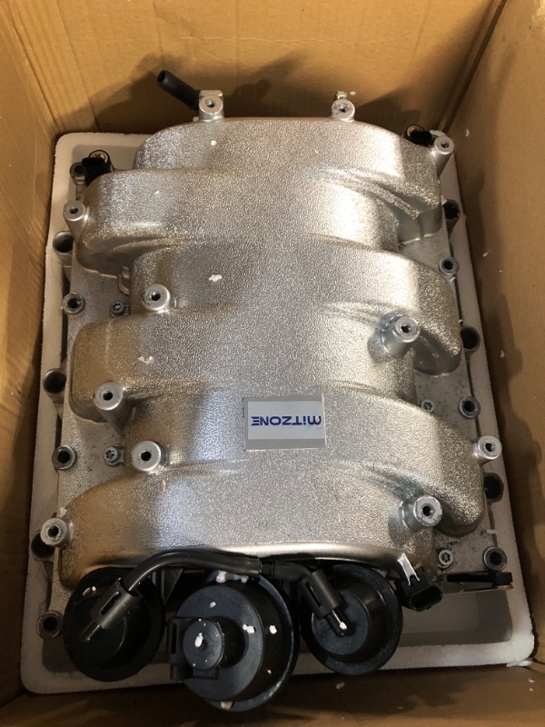 Photo 2 of MITZONE Upgrade Intake Manifold with Gasket Compatible with 2006-2012 Mercedes C230 C300 C350 E350 E280 GLK350 ML450 S400 SLK300 R350 V6 272 Engine Replace 2721402401 2721402201