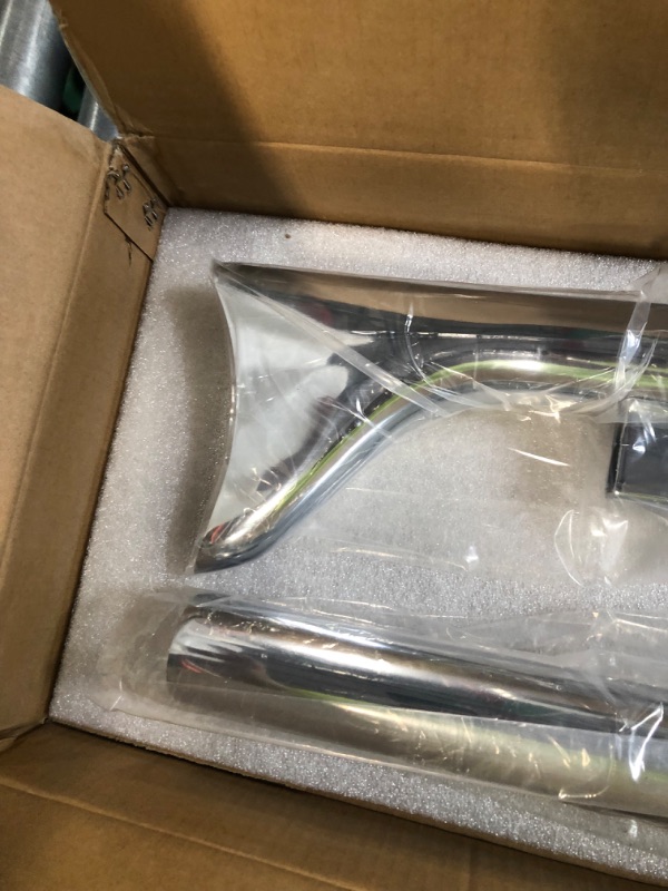 Photo 2 of 33" fishtail Slip On Mufflers for Harley Touring Models 95-16,Such as Road King, Street Glide, Ultra Limited...Chrome