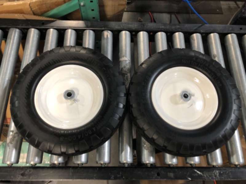 Photo 1 of 2 Pack Wheelbarrow Replacement Wheels