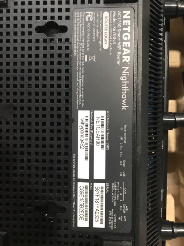 Photo 4 of NETGEAR Nighthawk Smart Wi-Fi Router,