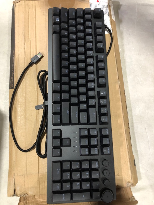 Photo 2 of Razer Huntsman V2 Optical Gaming Keyboard: Fastest Clicky Optical Switches