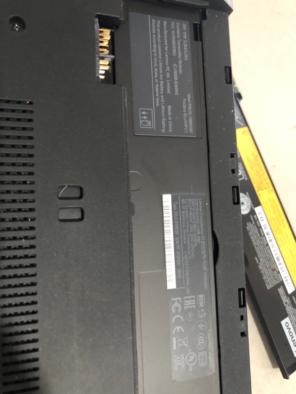 Photo 12 of ***REFURBISHED/COSMETIC DAMAGE*** Lenovo ThinkPad T480 14 HD Laptop - Intel Core i5-8350U, 16GB RAM, 256GB SSD, Webcam, Windows 10 Pro (Renewed)
