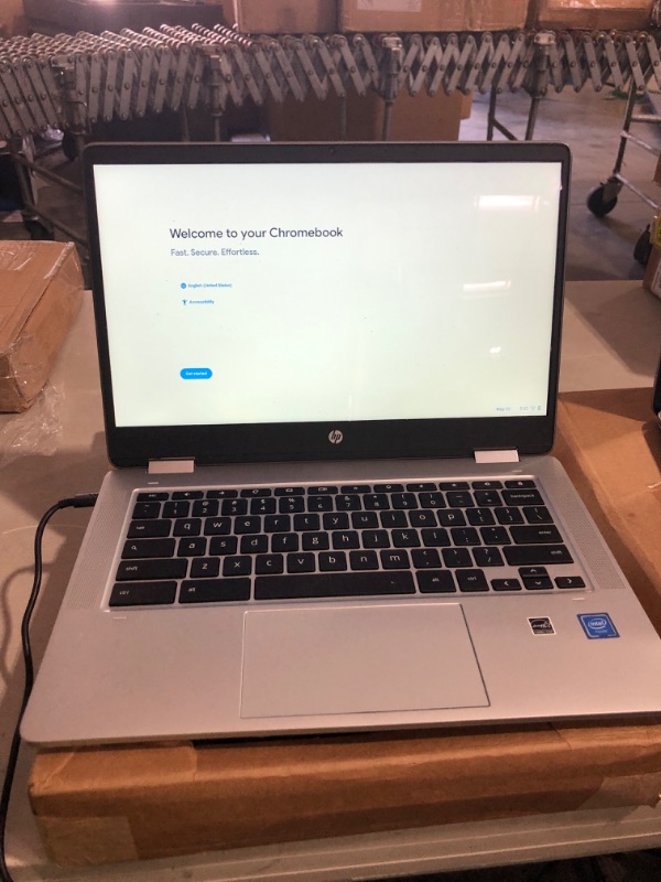 Photo 6 of ***MISSING POWER CORD*** HP Chromebook x360 14a 2-in-1 Laptop, Intel Pentium Silver N5000 Processor, 4 GB RAM, 64 GB eMMC, 14" HD Display, Chrome OS with Webcam & Dual Mics (14a-ca0022nr, 2021)
