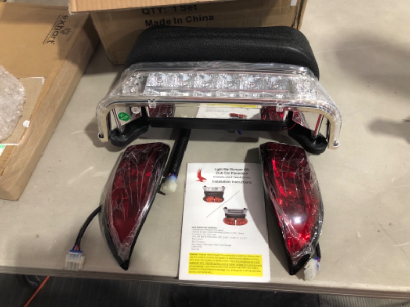 Photo 2 of Drive-up Club Car Precedent LED Headlight and Taillight Assembly for 2004-2008.5 Precedent Electric Golf Cart 102524801,1025290-01