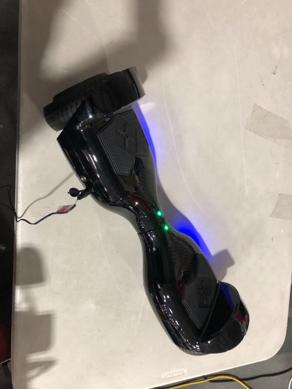 Photo 4 of ***SEE NOTES*** Hover-1 Helix Electric Hoverboard | 7MPH Top Speed, 4 Mile Range, 6HR Full-Charge, Black