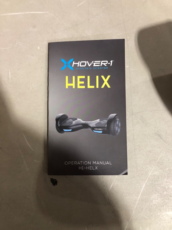 Photo 5 of ***SEE NOTES*** Hover-1 Helix Electric Hoverboard | 7MPH Top Speed, 4 Mile Range, 6HR Full-Charge, Black