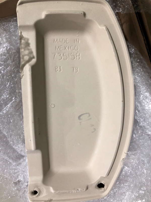 Photo 3 of **minor damage see all images**
PROFLO PF5112LIDWH PROFLO 5112LID Replacement Lid for PF9312 Toilet White